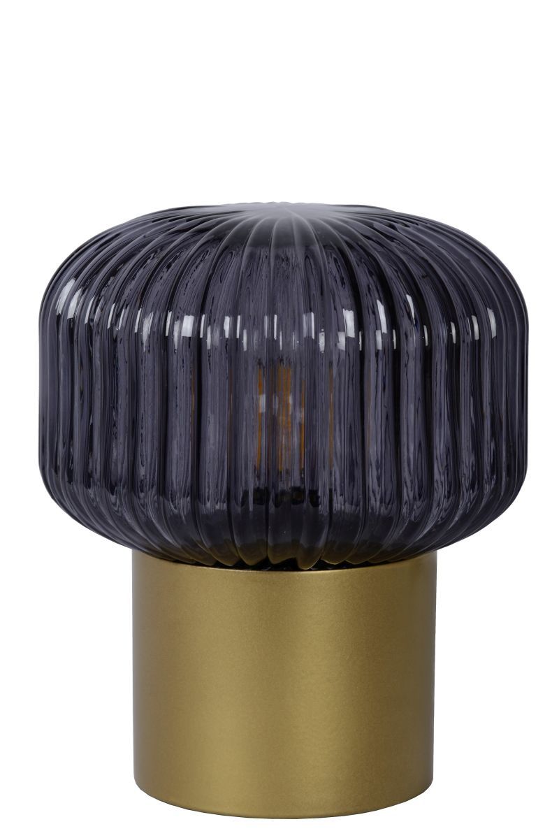 Lucide JANY - Stolná lampa - Ø 16 cm - 1xE14 - Matt Gold / Mosadz